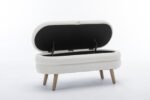 Walker Edison | Velvet Storage Bench - Image 30