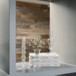 Set of 3 Handcrafted Etched Borosilicate Glass Bud Vases – Elegant Home Decor Pieces - Image 5