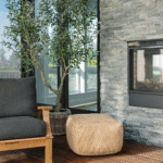 Handmade Square Braided Jute Ottoman Pouf - Artisanal Accent for Stylish Interiors - Image 2