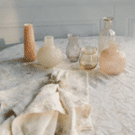 Handcrafted Assorted Yellow and Peach Glass Bud Vases - Charming Unique Decor for Your Home - Image 2