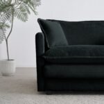 Walker Edison | Modern Chenille Cloud Couch - Image 10