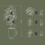 Artificial Fiddle Leaf Fig Tree with Artisan Planter - Image 13