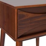 Atticus Solid Wood Mid-Century Modern Nightstand - Image 11