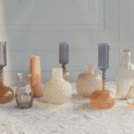 Handcrafted Assorted Yellow and Peach Glass Bud Vases - Charming Unique Decor for Your Home - Image 6