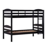 Carolina Transitional Solid Wood Twin-over-Twin Bunk Bed - Image 25