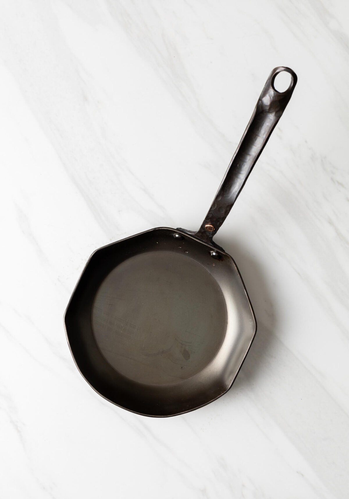 8" Hybrid Carbon Steel Skillet - Hand Forged - Image 1