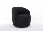 Walker Edison | Teddy Swivel Barrel Accent Chair - Image 18