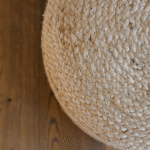 Luxury Handcrafted Round Braided Jute Ottoman Pouf - Eco-Friendly Bohemian Home Accent - Image 7