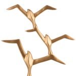 Black & Gold Birds of Paradise Polyresin Figurine - Image 4