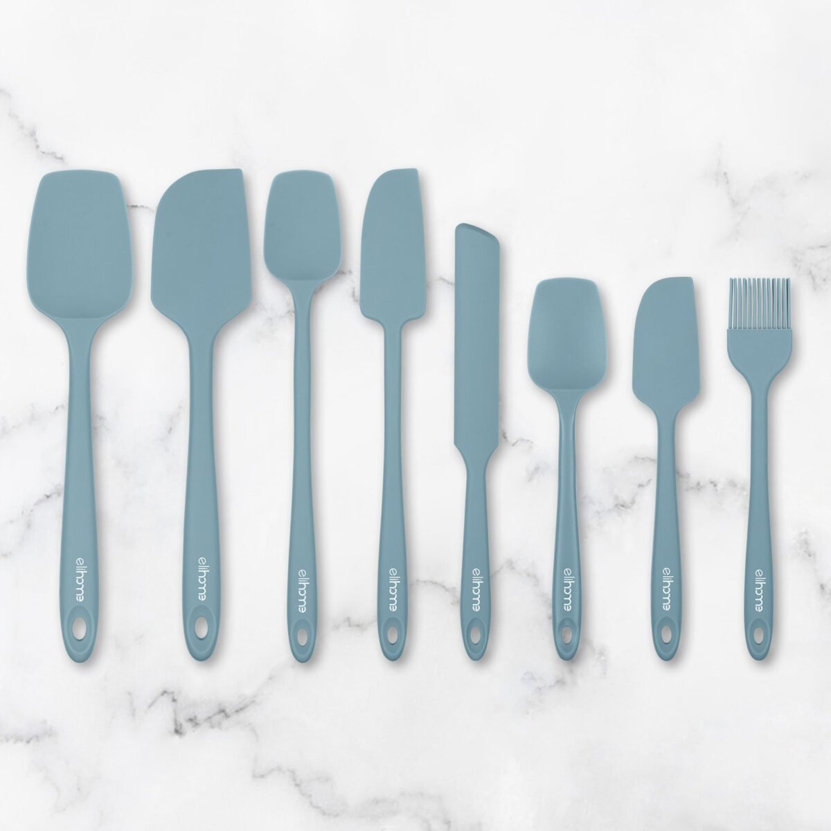 3 Piece Silicone Spatula Set - Red - Image 3
