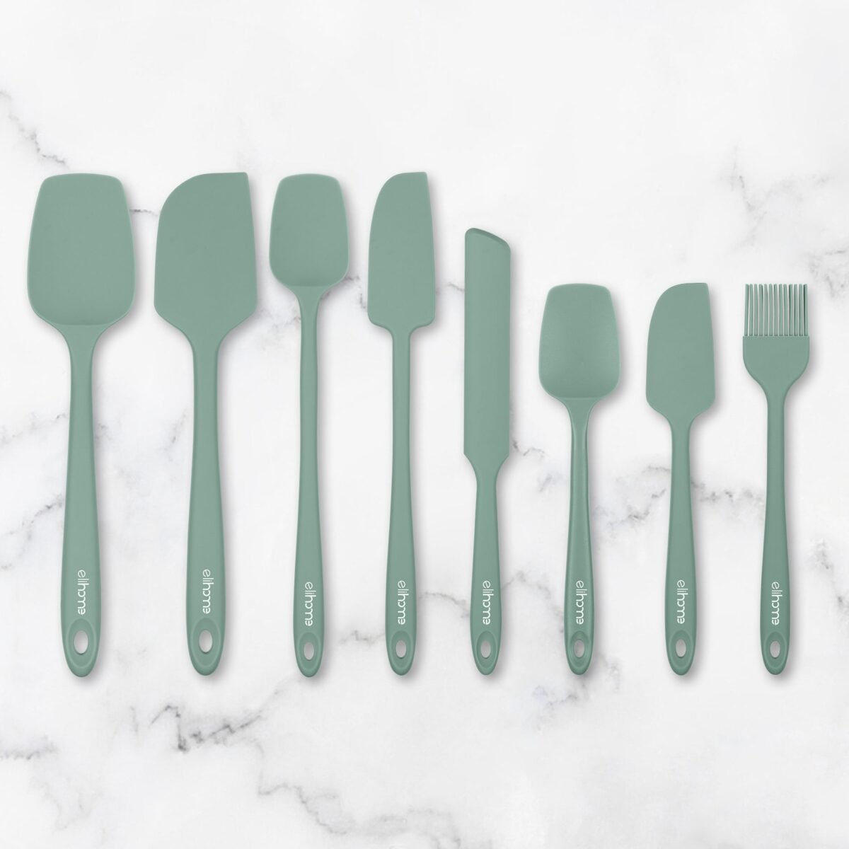 3 Piece Silicone Spatula Set - Red - Image 19
