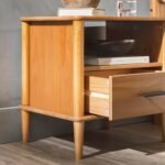 Walker Edison Spindle Transitional 1-Drawer Nightstand - Image 11