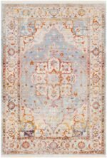 Tara Traditional Burnt Orange Area Rug - Image 8