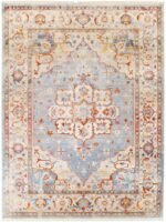 Tara Traditional Burnt Orange Area Rug - Image 6