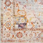 Tara Traditional Burnt Orange Area Rug - Image 7