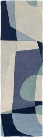 Orleans Modern Navy Area Rug - Image 11