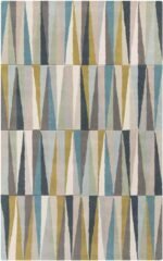 Yerres Modern Aqua Area Rug - Image 3