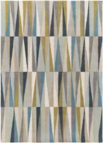 Yerres Modern Aqua Area Rug - Image 5