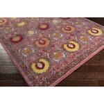 Keleigh Global Pink/Rust Area Rug - Image 3