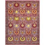 Keleigh Global Pink/Rust Area Rug - Image 9