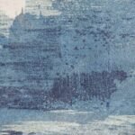 Rayleigh Modern Aqua Area Rug - Image 6