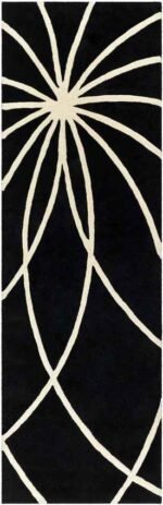 Falher Modern Black Area Rug - Image 16