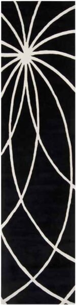 Falher Modern Black Area Rug - Image 24