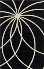 Falher Modern Black Area Rug - Image 11