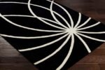 Falher Modern Black Area Rug - Image 23