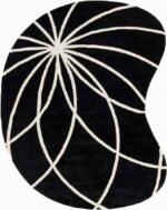 Falher Modern Black Area Rug - Image 18