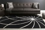 Falher Modern Black Area Rug - Image 7