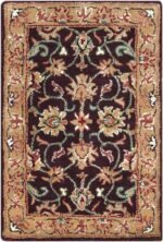 Paris Traditional Burgundy Area Rug - Image 4