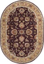 Paris Traditional Burgundy Area Rug - Image 8