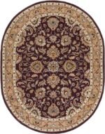 Paris Traditional Burgundy Area Rug - Image 9