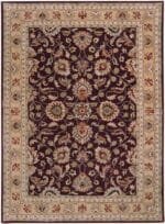 Paris Traditional Burgundy Area Rug - Image 7