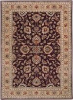 Paris Traditional Burgundy Area Rug - Image 7