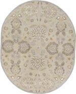 Eckville Traditional Light Gray Area Rug - Image 11