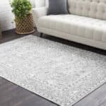 Yanet Modern Gray/Charcoal Area Rug