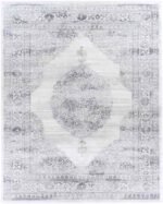 Peest Traditional Medium Gray Area Rug - Image 2