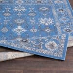 Ronda Traditional Dark Blue Area Rug - Image 4
