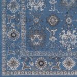 Ronda Traditional Dark Blue Area Rug - Image 6
