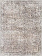 Marathovounos Traditional Brown Washable Area Rug - Image 9