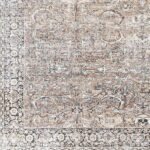 Marathovounos Traditional Brown Washable Area Rug - Image 6