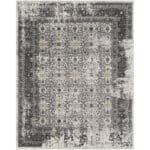 Hernen Modern Black/Gray Area Rug - Image 7