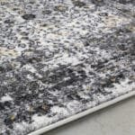 Hernen Modern Black/Gray Area Rug - Image 2