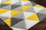 Salt Lick Modern Saffron/Ivory Area Rug - Image 6