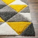 Salt Lick Modern Saffron/Ivory Area Rug - Image 3