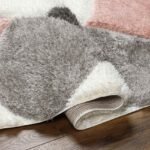 Saylor Modern Coral/Ivory Area Rug - Image 4