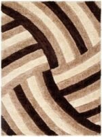 Seely Modern Dark Brown Area Rug - Image 2