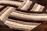 Seely Modern Dark Brown Area Rug - Image 4
